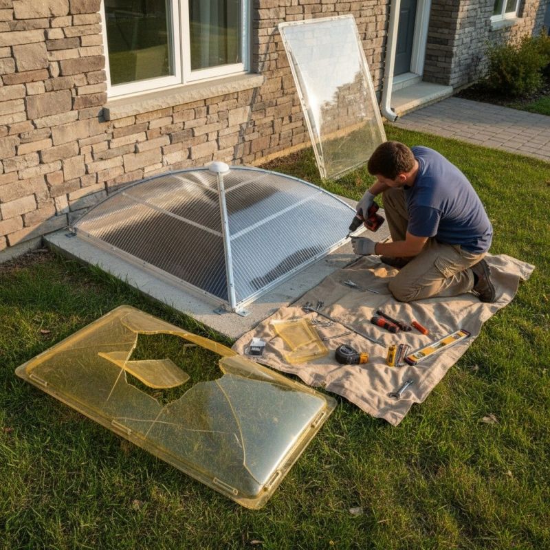 Basement Windows Installation